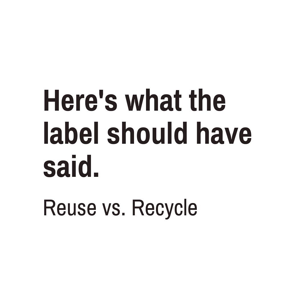 Brands put a lot of thought into product packaging to add appeal, enhance the consumer experience and create brand recognition. ⁠
⁠
Are they missing a prime opportunity to create awareness of sustainability?⁠
⁠
This was my thought as I read the "Please Recycle" memo on a paper bag. ⁠
⁠
Changing the memo to say "Please Reuse" is a great way to reduce waste and get consumers thinking about creating sustainable habits.⁠
⁠
It would be much more effective for the paper bag to say "Reuse 3 times," the reusable plastic tote to say "Reuse 11 times," or the cotton tote to say "Reuse 131 times"(Environmental Agency).⁠
⁠
Every product, packaging, service, etc., has an environmental impact, most commonly expressed as a carbon footprint. ⁠
⁠
How great would it be for companies to display this info on their product? Including impact data on a label and providing ways for consumers to offset the impact shows a company is committed to reducing its footprint and is great for building sustainability branding. ⁠
⁠
Until that happens, the most effective way to reduce a product footprint is to buy less and reuse items over and over. ⁠
⁠
Navigating the sustainability space is challenging for both businesses and consumers. But as we transition to a green economy, product production, marketing, and consumer behaviour must also change. ⁠
⁠
What do you think? Would impact labelling be an effective way to reduce our environmental footprint?🌿